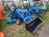 New Holland TZ25DA Compact Tractor w/Loader (Runs)(Dealer Trade In)