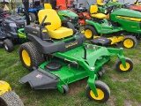 John Deere 757 Zero Turn Mower (Runs)(Dealer Trade In)