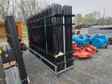 New 22-10' Wrought Iron Fence (May Have Shipping Damage)