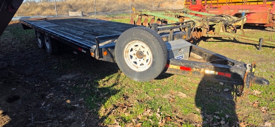 2 Axle Flat Bed Trailer (NO TITLE)