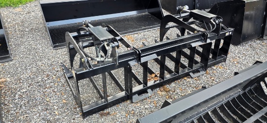 New JMR 84" Skidloader Root Grapple