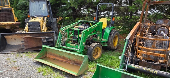 John Deere 430 Tractor w/Loader (Not Running)