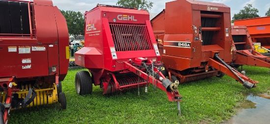 Gehl 2580 Round Baler (MONITOR)