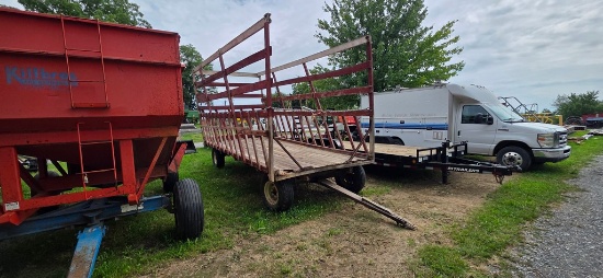Wooden Hay Wagon