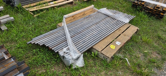 20-Pcs. 1 1/4"x74" Metal Round Tubing