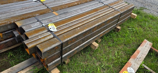 15-Pcs. 4"x3/8"x71" Metal Box Tubing