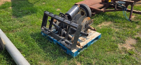Skidloader Post Hole Digger