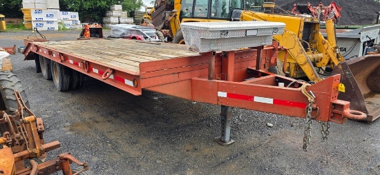 1984 Belshe 2 Axle Deckover Trailer (TITLE)