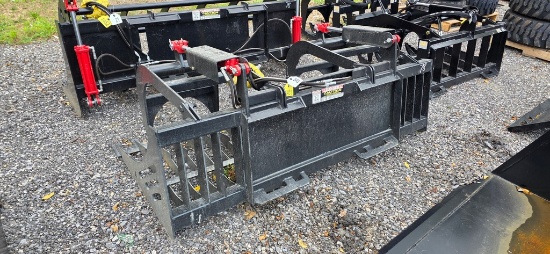 New Wildkat 78" Skidloader Rock Grapple