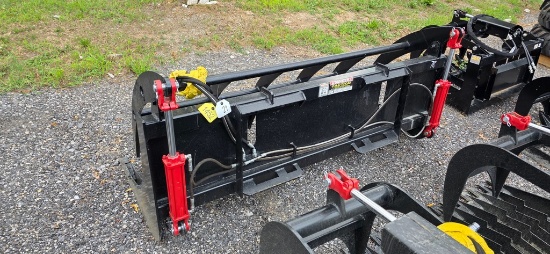 New Wildkat 78" Skidloader Log Grapple