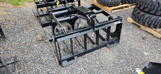 New JMR 48" Skidloader Root Grapple