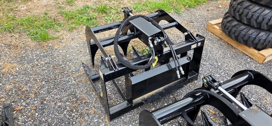 New JMR 40" Mini Skidloader Root Grapple