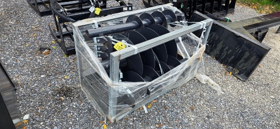 New JCT Skidloader Post Hole Digger