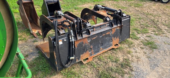 Skidloader Grapple Bucket