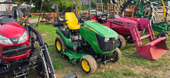 John Deere 1025R Compact Tractor (RUNS ROUGH)
