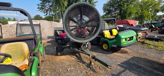 Turf Breeze Pull Metal Fan