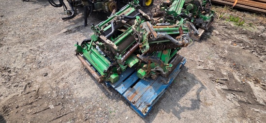 Skid John Deere Reel Mower Gangs