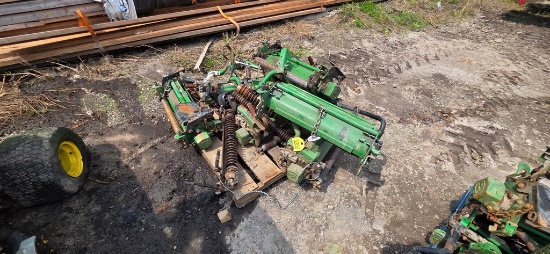 Skid John Deere Reel Mower Gangs