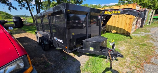 2024 B Wise 6x12 2-Axle Dump Trailer (TITLE)