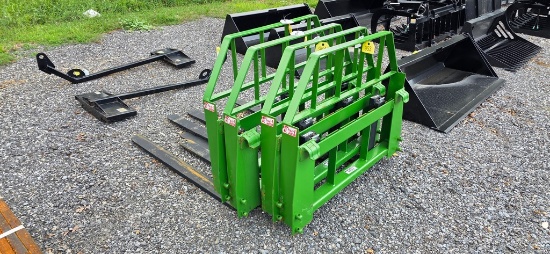 New Kivel John Deere 3500lb. Skidloader Forks
