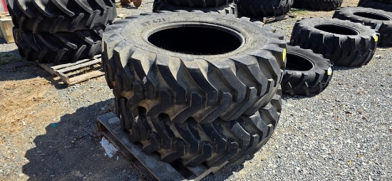 2-BKT 16.9-28 Tractor Tires