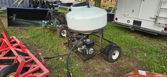 Pull 80 Gallon Sprayer
