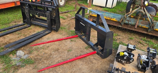 New Land Honor Skidloader Double Bale Spear