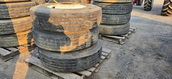 3-11R22.5 Truck Tires & Rims