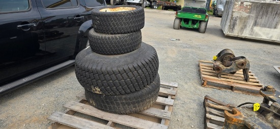 2-13.6-16 & 2-24x8.50-14 Tires & Rims