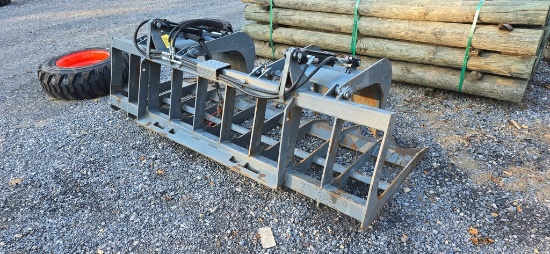 7' Skidloader Brush Grapple