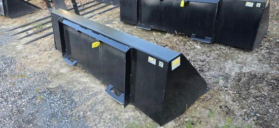 New JMR 72" Skidloader Bucket