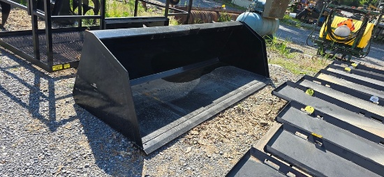 New Swict 96" Skidloader Material Bucket