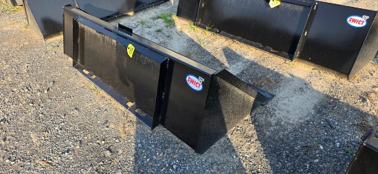 New Swict 72" Skidloader Bucket