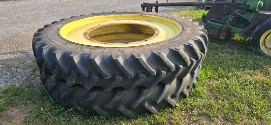 2-Titan 320/90R50 Tires & Rims