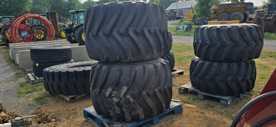 2-48x31.00-20 & 2-48x25.00-20 Tires & Rims