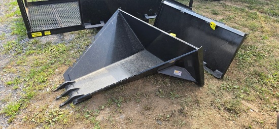 New JMR Skidloader Stump Bucket