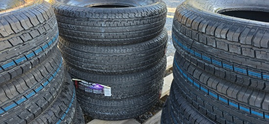 New 4-235/80R16 Nebula Trailer Tires