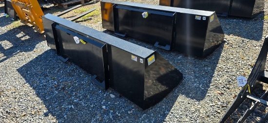 New JMR 84" Skidloader Bucket
