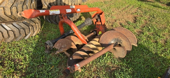 Rhino 3pt. Post Hole Digger