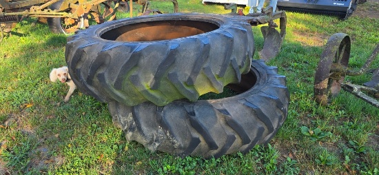 2-Good Year 15.5-38 Tractor Tires