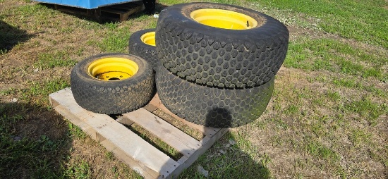 2-315/75D15 & 2-23x8.50-12 Tires & Rims