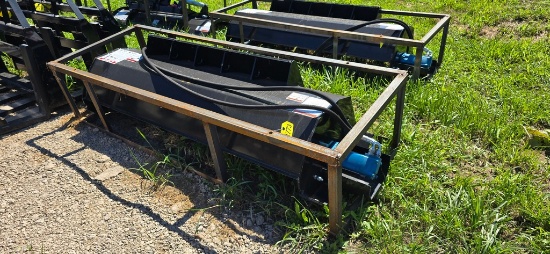 New Mower King 6' Skidloader Tiller