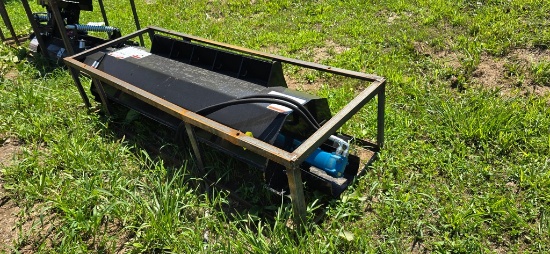 New Mower King 6' Skidloader Tiller