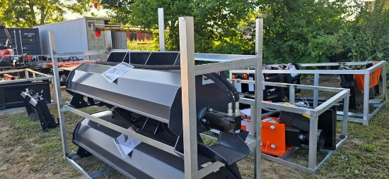 New Wolverine Skidloader 6' Tiller