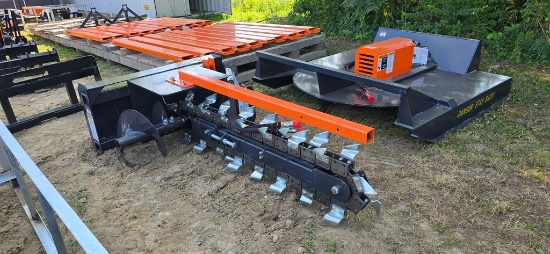 New Wolverine Skidloader Trencher