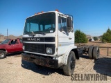 Mack COE S/A Cab and Chassis Truck (Not Running)