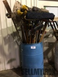 Qty of Commercial Brooms and Misc Tools