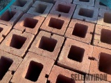 (4) Pallets of Red Concrete Block