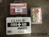 (3) Industrial First Aid Kits