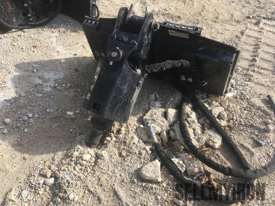 Hydraulic Auger Skid Steer Attachment [YARD 2]